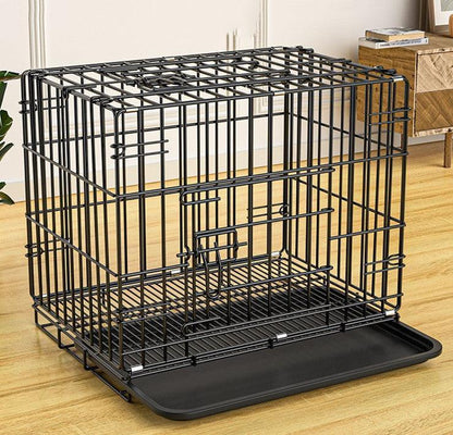 Bold Foldable Dog Pet Cage: Secure Enclosure For Your Furry Friend-3