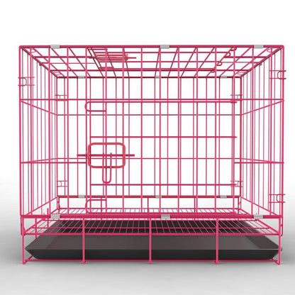 Bold Foldable Dog Pet Cage: Secure Enclosure For Your Furry Friend-4