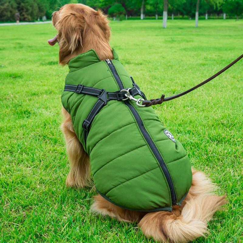 Winter Wonderland Pet Hooded Coat - Stylish And Warm Dog Jacket For Small Breeds-3