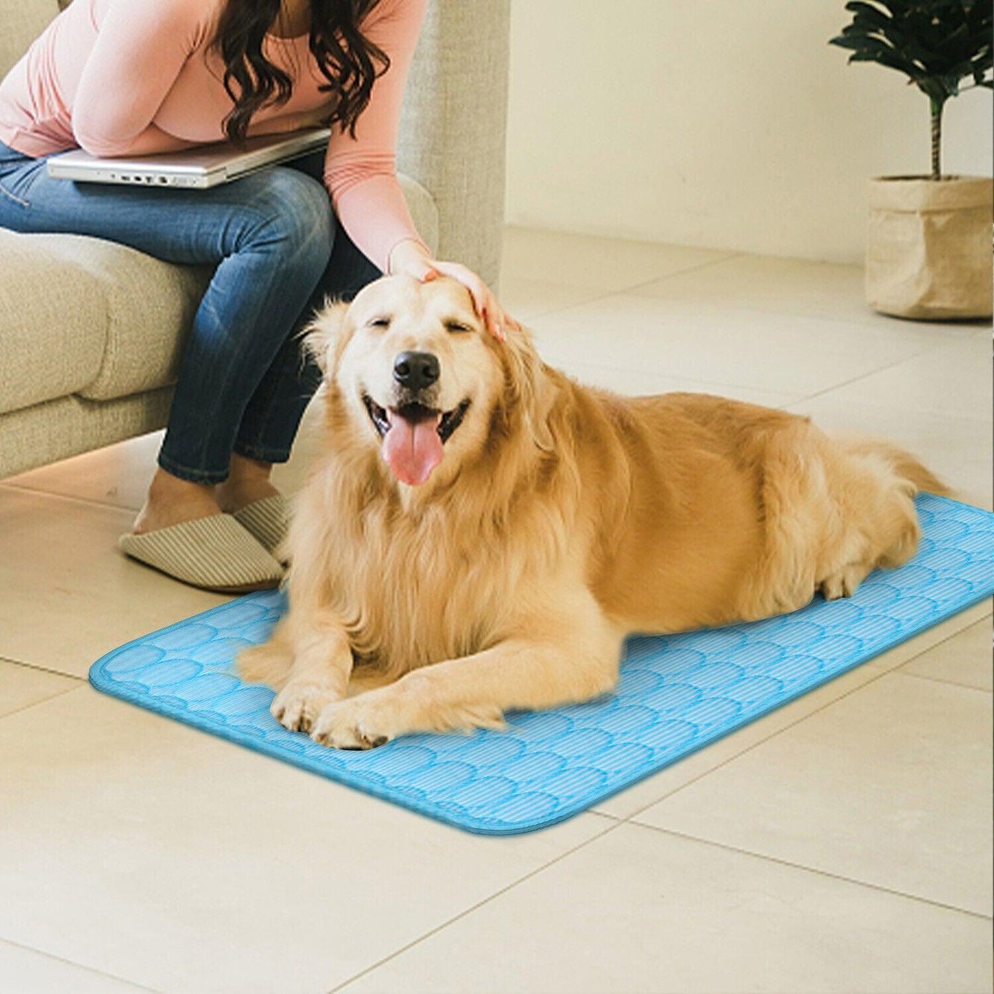 Cool Comfort Pet Cooling Mat-1