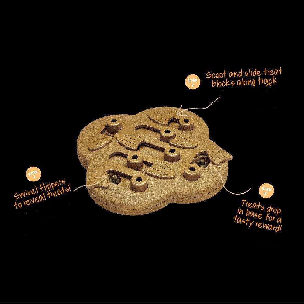 Cool Extreme Leaky Dog Toy - Seven Links Blue-3