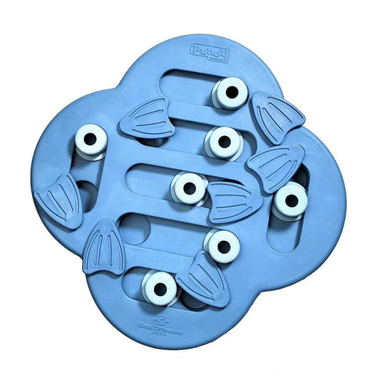 Cool Extreme Leaky Dog Toy - Seven Links Blue-0