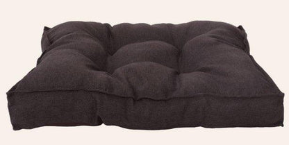 Cozy Canine Cushion - Brown Dog Pillow Bed-4
