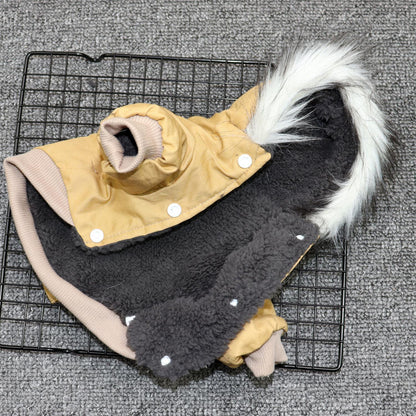 Cozy Canine Padded Coat - Stylish And Warm Dog Jacket For Small Breeds-2