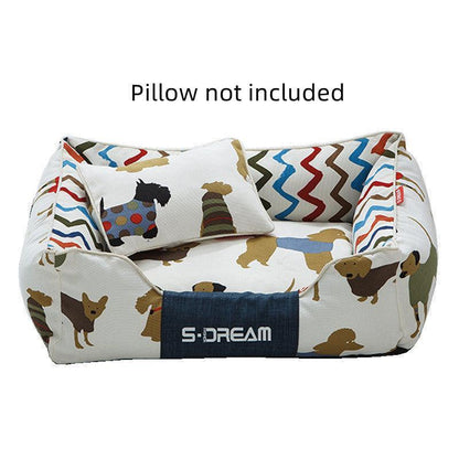 Cozy Haven: The Ultimate Removable And Washable Dog Cat Bed-5