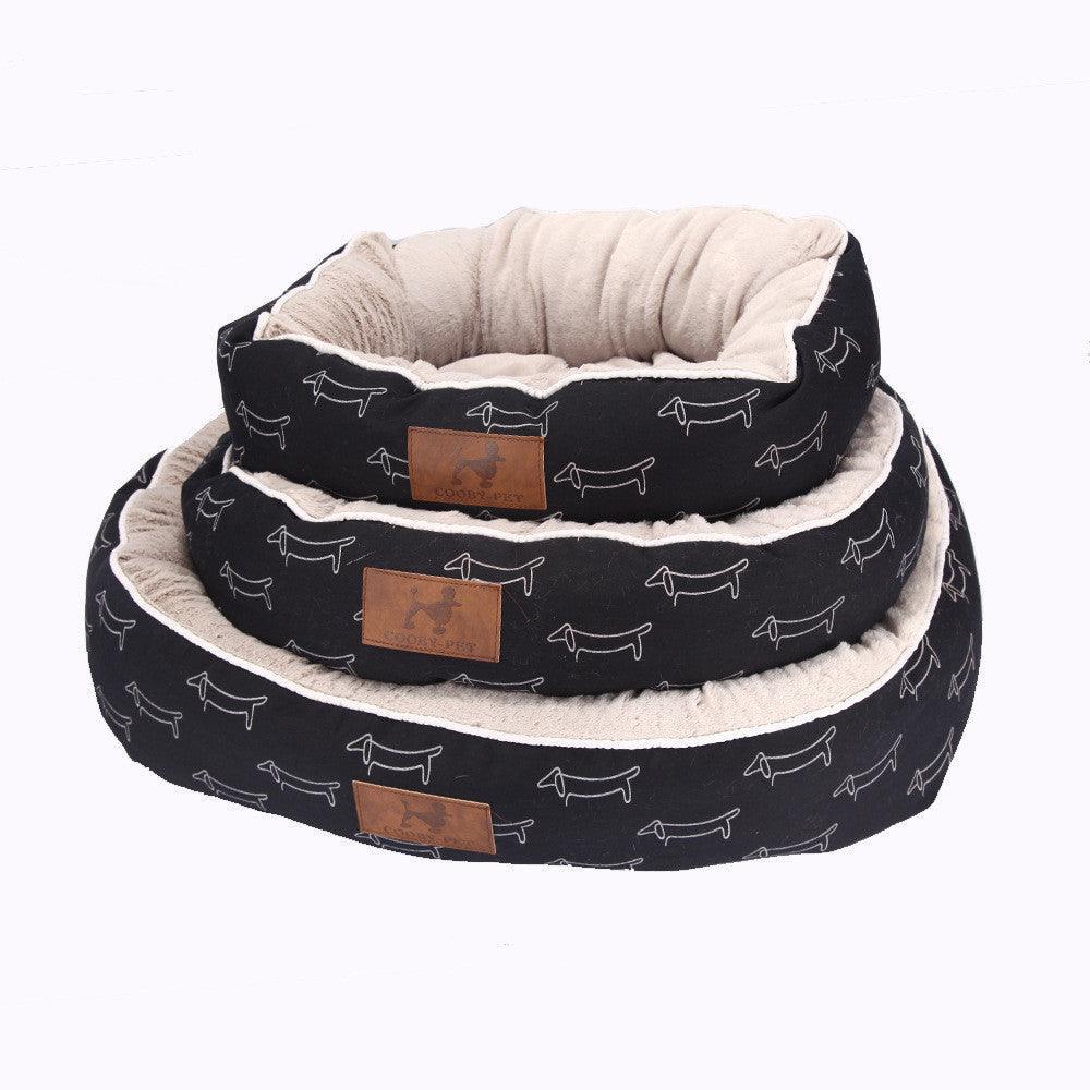 Cozypaws Round Dog Bed-3