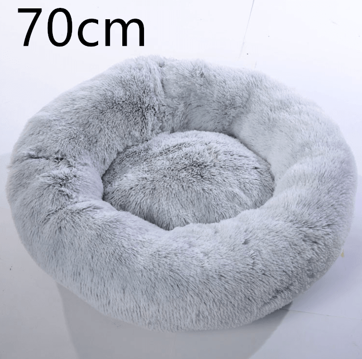 Cozy Haven: Luxurious Round Pet Bed For Winter Comfort-50