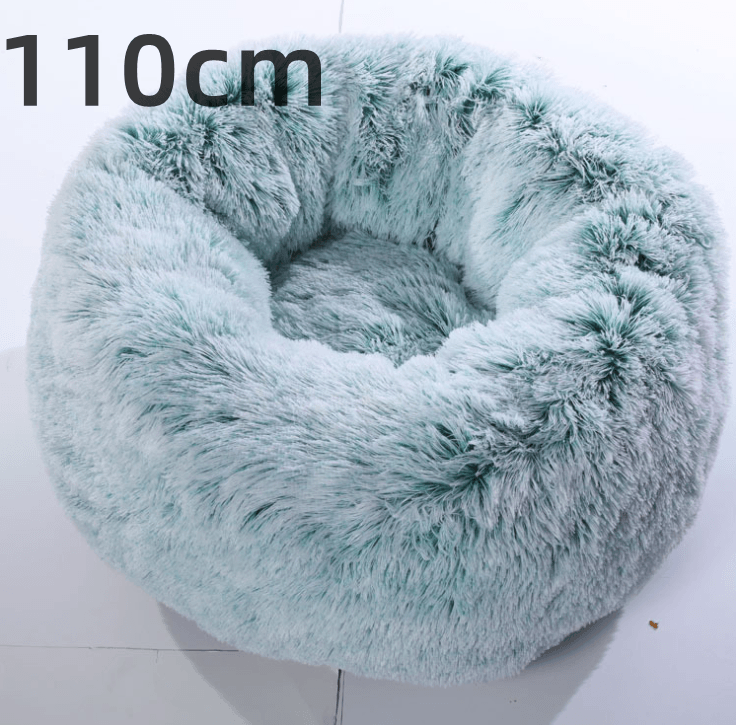 Cozy Haven: Luxurious Round Pet Bed For Winter Comfort-74