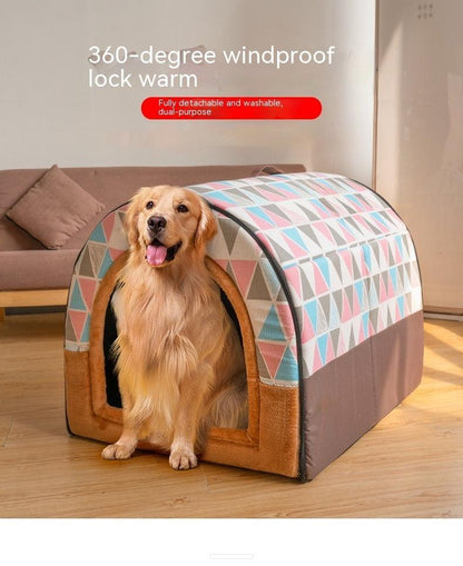 Large Dog House - Can Be Dismantled And Washed-4