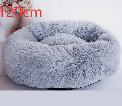 Cozy Haven: Luxurious Round Pet Bed For Winter Comfort-95