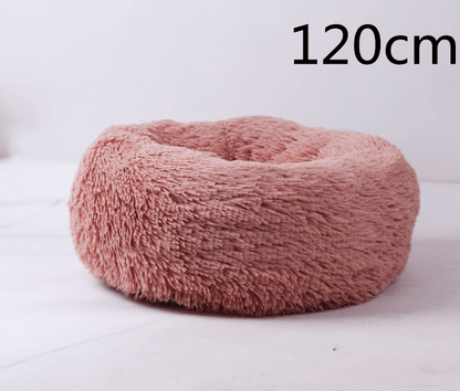 Cozy Haven: Luxurious Round Pet Bed For Winter Comfort-100