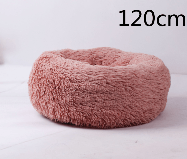 Cozy Haven: Luxurious Round Pet Bed For Winter Comfort-100