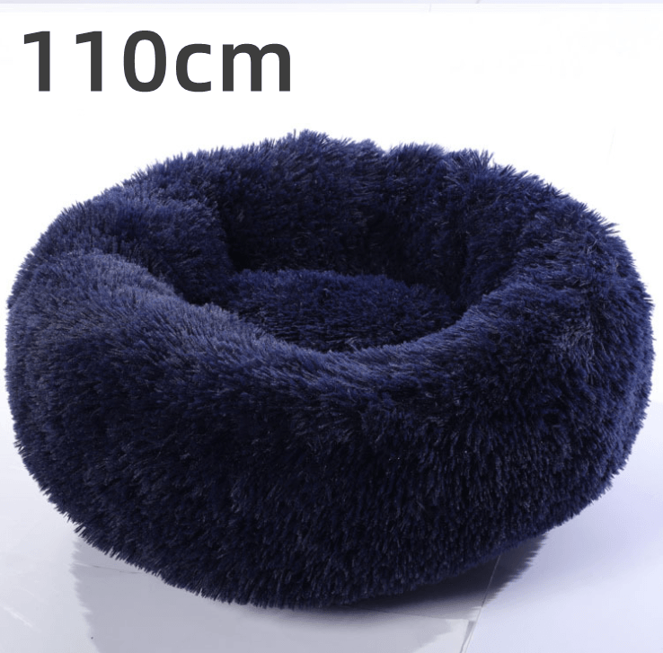 Cozy Haven: Luxurious Round Pet Bed For Winter Comfort-81