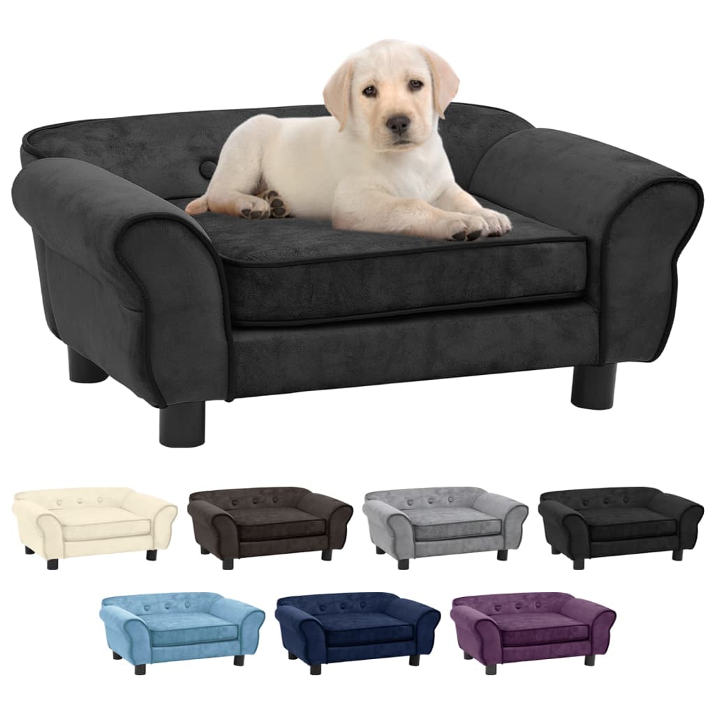 vidaXL Dog Sofa Plush Cat Sofas Cough Pet Bed Animal Care Supply Multi Colors-5